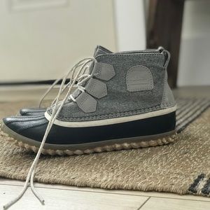 Out and about Sorel duck boots women’s size 7 1/2